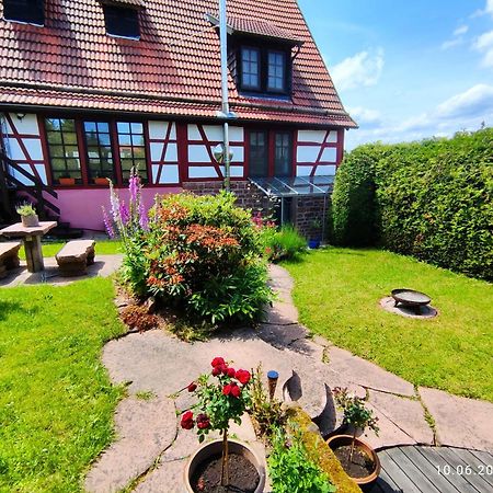 Ferienhaus Marre - Mit Grill, Feuerstelle Und Gartensauna Waldbrunn  المظهر الخارجي الصورة