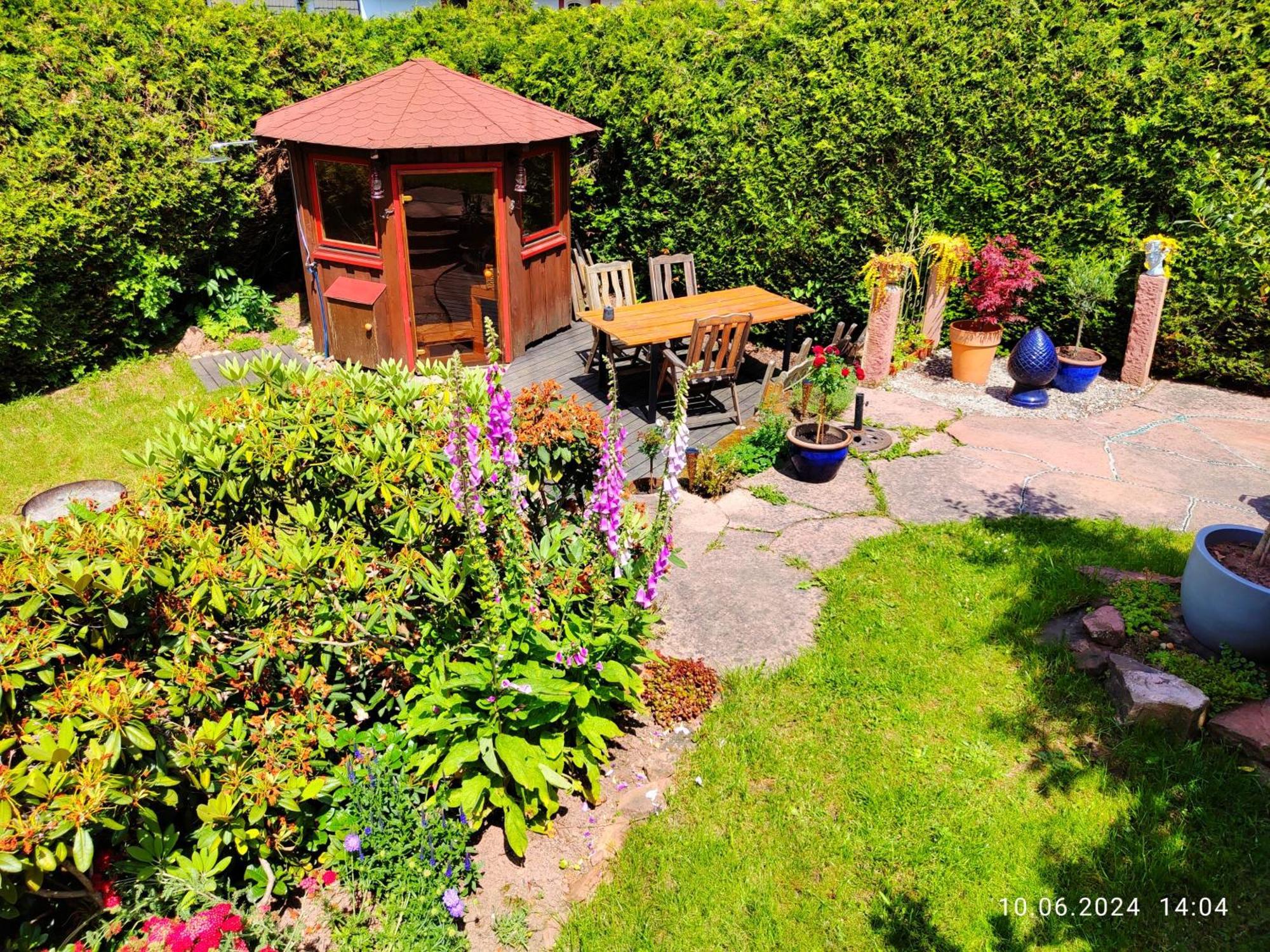 Ferienhaus Marre - Mit Grill, Feuerstelle Und Gartensauna Waldbrunn  المظهر الخارجي الصورة